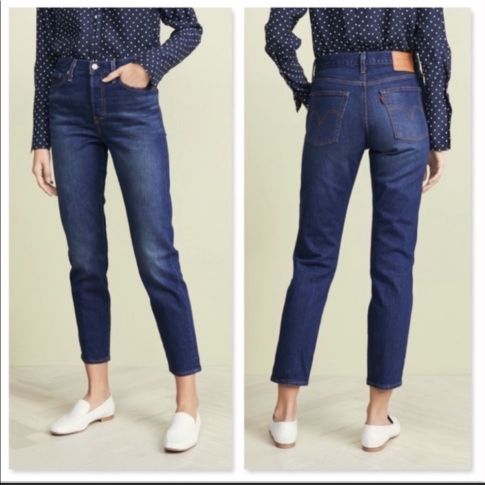 NWT Levi’s Wedgie Tapered Leg Jeans Sz 24